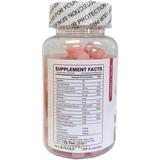 Nature Glow Glutathione Collagen - Strawberry & Cranberry Flavor Bundle 60 Chewable Gummies Each