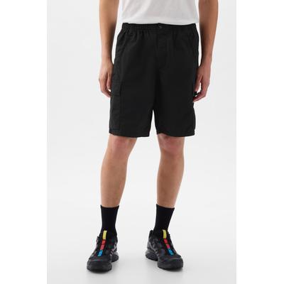 Gap Mens Black Poplin Cargo Shorts - Black