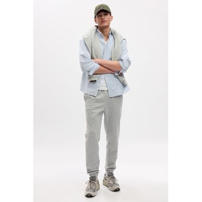 Gap Mens Grey Vintage Soft Fleece-Lined Joggers - Grey