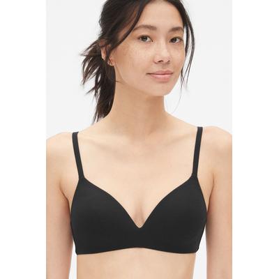 Gap Womens Black Breathe Wireless Bra - Black