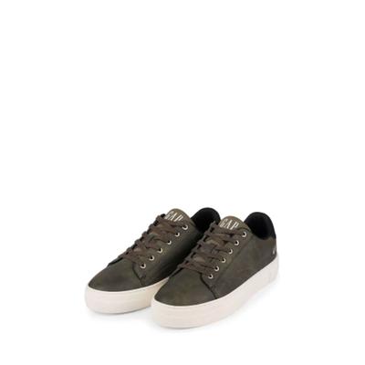 Gap Mens Khaki Green Portland Low Top Trainers - Khaki Green