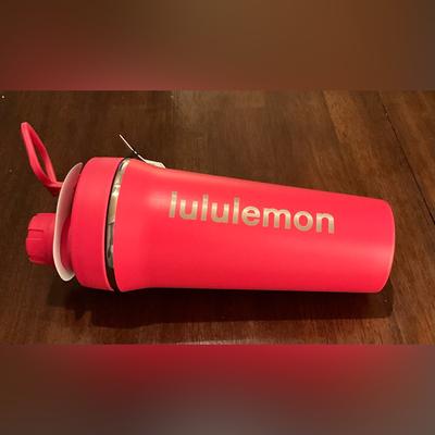 Lululemon Athletica Other | Back To Life Shaker Bottle 24oz | Color: Pink/Silver | Size: Os