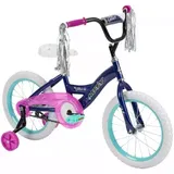 Huffy Kids Bike for Girls with Training Wheels- 16 Glitter Girls Bicycle