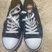 Levi's Shoes | Levi’s Comfort Women’s Stan Buck Black Low Canvas Lace Sneaker | Color: Blue/White | Size: 7