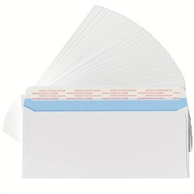 TEMU 50/110/600pcs Grapro Envelopes White Envelope With For Privacy & Business, Peel And Seal, No Window, Letter Size 4.2 X 9.5 Inches