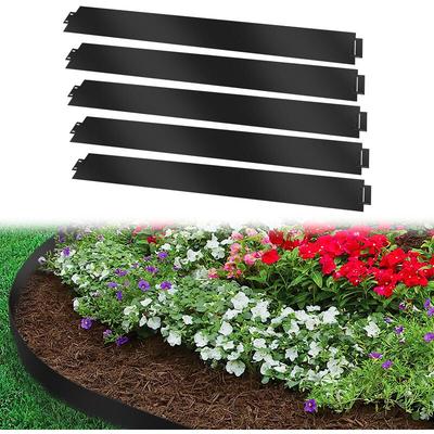 Swanew - Rasenkante Metall Beeteinfassung Mähkante Verzinkt Wegbegrenzung Beetumrandung Palisade Image