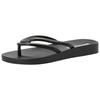 Zehentrenner IPANEMA "IPANEMA COMFY FEM", Gr. 38, schwarz, Synthetik, sportlich, Schuhe