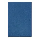 KARAT Teppich "London" - Flacher Schlingenflor - Dunkelblau / 67 x 400 cm