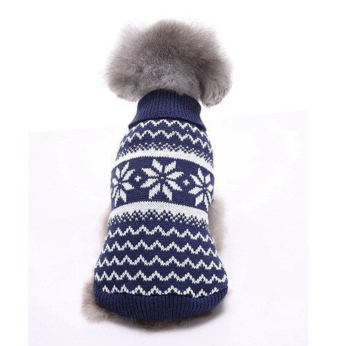 Hund Katze Pullover Jumper Niedlich Lässig Winter Atmungsaktiv Weich Waschbar Bequem Outdoor Alltagstauglich Hundebekleidung for Bichon Frise Zwergspitz Baby Haustier Papillon Klein Image