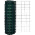 vidaXL Recinzione Euro in Acciaio 10x1,7 m Verde