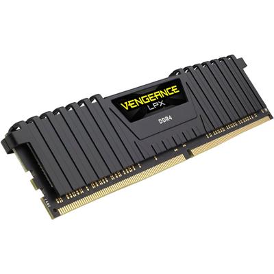 CORSAIR PC-Arbeitsspeicher "VENGEANCE LPX Speicherkit 64 GB (2 x 32 GB) DDR4 DRAM 3200MHz C16", schwarz, 64GB Kit (2x32GB), 3200 MHz, Arbeitsspeicher