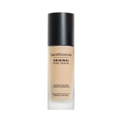 bareMinerals Original Pure Serum Radiant Natural Liquid Mineral Spf 20 Foundation FAIR WARM 1 30 ml Nude Image
