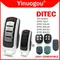 DITEC GOL4 GOL4C BIXLG4 BIXLS2 BIXLP2 télécommande de porte de Garage 433.92MHz Code fixe Code