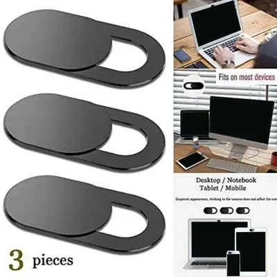 3pcs Camera Cover Slide Webcam Extensive Compatibility Protect Your Online Privacy Mini Size Ultra