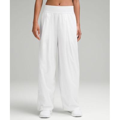 – Lightweight Tennis Mid-Rise Track Pants Full Length – – - White - lululemon athletica Pants