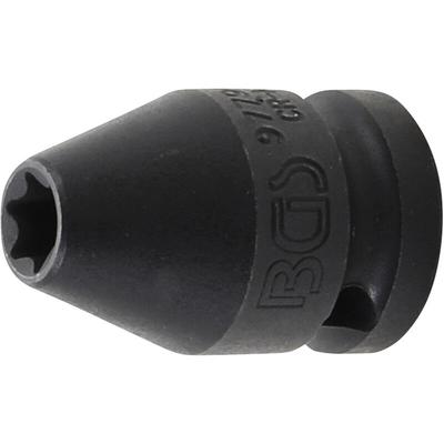 Bgs Technic - Kraft-Steckschlüssel-Einsatz E-Profil Antrieb Innenvierkant 12,5 mm (1/2') sw E10 Image