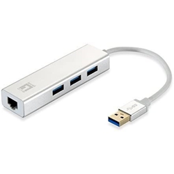 Usb 3.0/Ethernet Adapter Level One 10/100/1000 Image