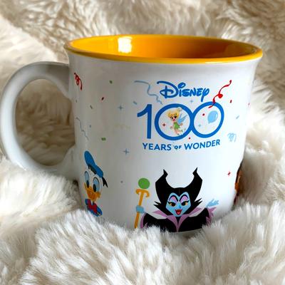 Disney Dining | Disney D100 Wonder Celebration Camping Mug 20oz | Color: Blue/White | Size: Os