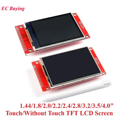1.44 1.8 2.0 2.2 2.4 2.8 3.2 3.5 4.0 inch SPI TFT LCD Screen Colorful Touch Display Module ILI9341