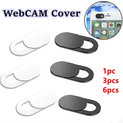 Webcam Cover Shutter Slider ABS Camera Cover for iPad Tablet Webcam Laptop PC Camera Mobile Phone