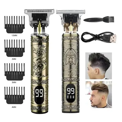 Professional Hair Clipper for Men T9 Electric Hair Cutting Machine Hair Cut Remover Barber Shaver