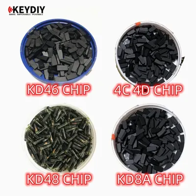10pcs Chip KD transponder chip KD 4D ID4C ID46 KD4D KD46 KD48 KD8A 4C 4D 46 48 8A copy chip for