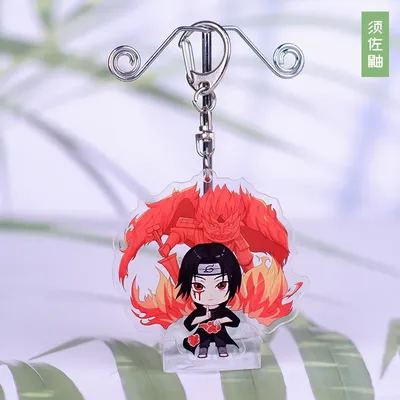Anime Tobi Uchiha Obito Itachi Madara Uzumaki Hatake Kakashi Hyuga Hinata Deidara Acrylic Keychains