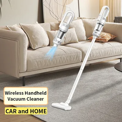 Multifunction Home-appliance 6500Pa Cleaning Machine Powerful Wireless Car Vacuum Cleaner Metal