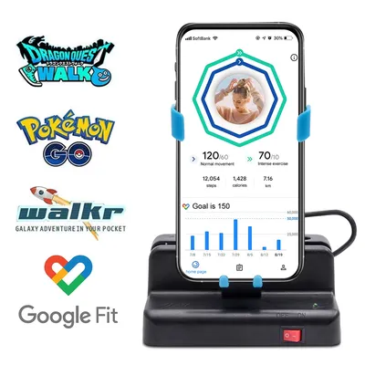 Lefon Phone Shaker for Pokemon Go Steps Counter Wiggler Walking Swing Pedometer Brush Step Auto