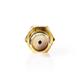 Nedis SMA Adapter - SMA-Buchse Reverse Polarity - SMA-Buchse - Vergoldet - 50 Ohm - Gerade - Kupfer - Gold - 2 Stück - Box
