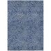 Gray 46 x 30 x 0.19 in Area Rug - Addison Rugs Machine Washable Indoor/Outdoor Chantille ACN1031 Navy 3' x 5' Rug | 46 H x 30 W x 0.19 D in | Wayfair