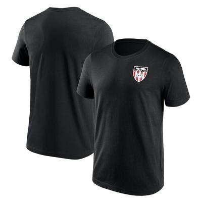 Sunderland Retro Ship Crest Grafik-T-Shirt – Schwarz – Herren Image