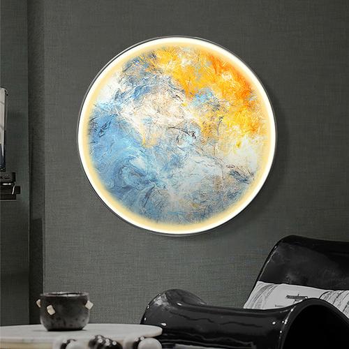 Led Painting Indoor Creative Modern Nordic Style Indoor Wall Lights Bedroom Dining Room Metal Wall Light IP20 110-120V 220-240V
