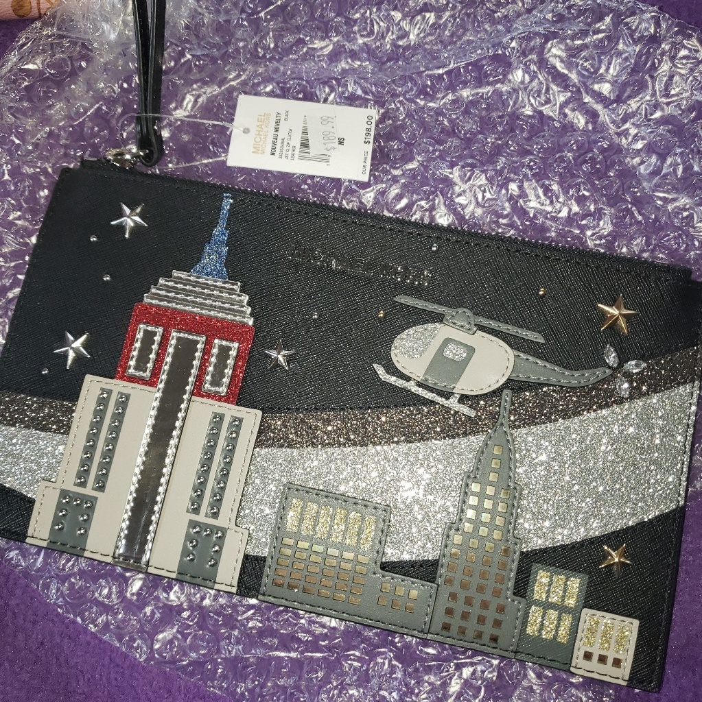 Michael Kors Bags | Brand New Limited Edition Mk. #Divorce Sale | Color: Black/Silver | Size: Os