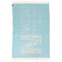 Badaccessoire-Set NASSAU BEACH, Damen, blau (cyan), Badaccessoires-Sets