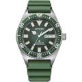 Automatikuhr CITIZEN "Promaster Mechanical Diver", grün (grün, dunkelgrün), Armbanduhren, Damen, Armbanduhr, Herrenuhr, Damenuhr, Taucheruhr, bis 20 bar wasserdicht