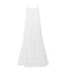Maxikleid NASSAU BEACH "NB231049", Damen, Gr. 52 (L), US-Größen, weiß, 100% Baumwolle, Kleider