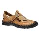 LDadgf Men's Summer Wading Shoes, Beach Shoes, Mesh Breathable Summer Casual Shoes, Simple Sandals, La Trainer Shoes, Men 43, khaki, 6 UK