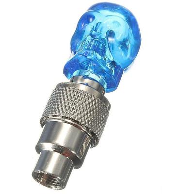 LED-Licht-Ventilkappe, Speichenlicht für Fahrrad, Auto, Felge, Reifen, Blau Image