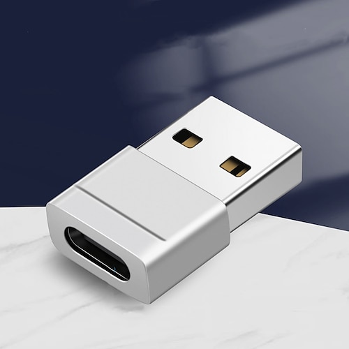 USB zu Typ-C Konverterkopf Handy Computer Auto Ladedatenkabeladapter Image