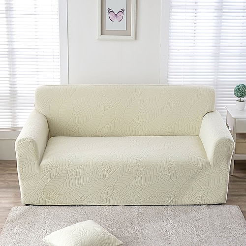 wasserabweisender Waffel-Sofabezug 1/2/3/4-Sitzer-Sofabezug für Wohnzimmer elastischer L-förmiger Ecksofabezug Couchbezug Image