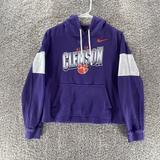 Nike Shirts | Clemson Tigers Hoodie Sweatshirt Adult Small Purple Pullover Nike Ncaa Football | Color: Purple | Size: S