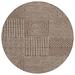 Brown 96 x 96 x 0.19 in Area Rug - Addison Rugs Chantille Area Rug Polyester | 96 H x 96 W x 0.19 D in | Wayfair ACN1044BR8RO