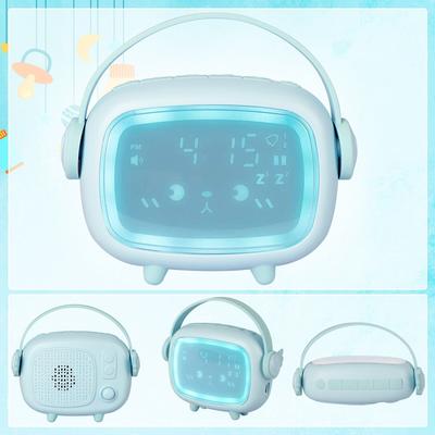 Digital Kids Alarm Clock with Snooze Night Light Thermometer Mode