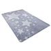 Gray 237 x 79 x 0.4 in Area Rug - Isabelle & Max™ Taulbee Area Rug w/ Non-Slip Backing Polyester/Cotton | 237 H x 79 W x 0.4 D in | Wayfair