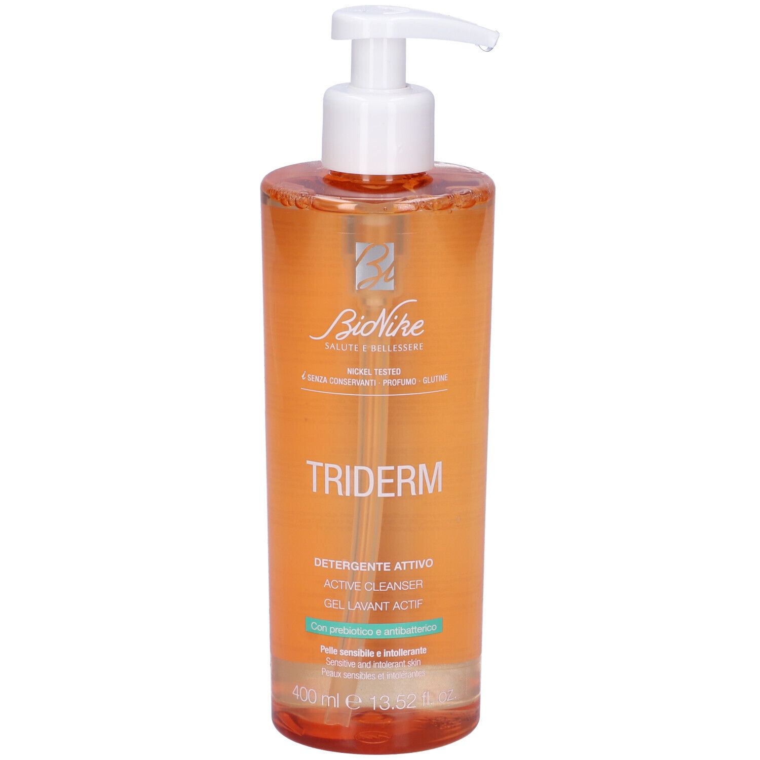 BioNike Detergente Attivo Con Prebiotico E Antibatterico 400 ml