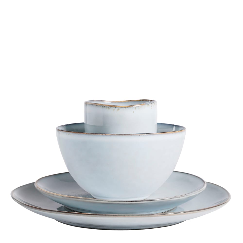 Set di stoviglie Tabo Grigio H32xB27xL31cm