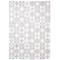 Tappeto per bambini rosa azzurro bianco mosaico 180x250