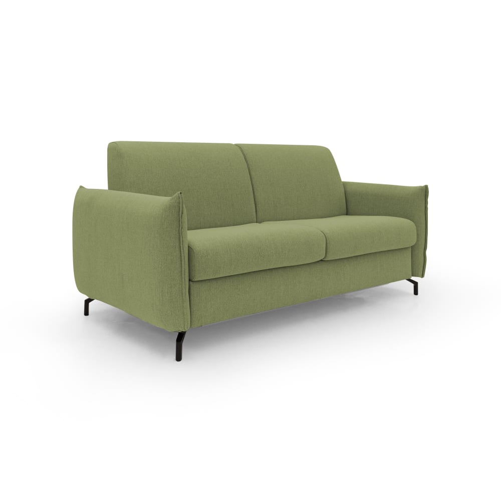 Divano letto in tessuto impermeabile 215 cm verde
