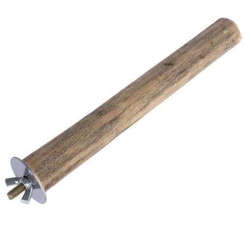 Perchoir en bois naturel TIAKI taille S 2-3 cm, 20 cm, accessoire pour cage à oiseaux